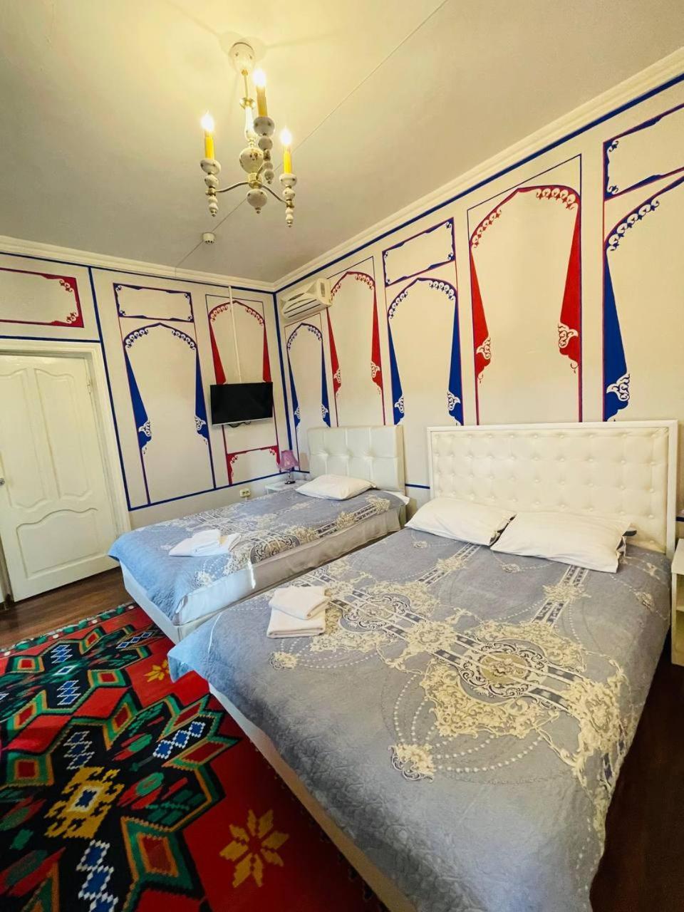 "Chor Minor" Hotel Unesco Heritage List 2 Minutes To Bukhara Old Town Square Official Partner Of The La Rosse Aroma Esterno foto