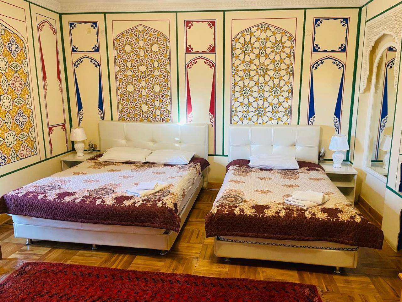 "Chor Minor" Hotel Unesco Heritage List 2 Minutes To Bukhara Old Town Square Official Partner Of The La Rosse Aroma Esterno foto