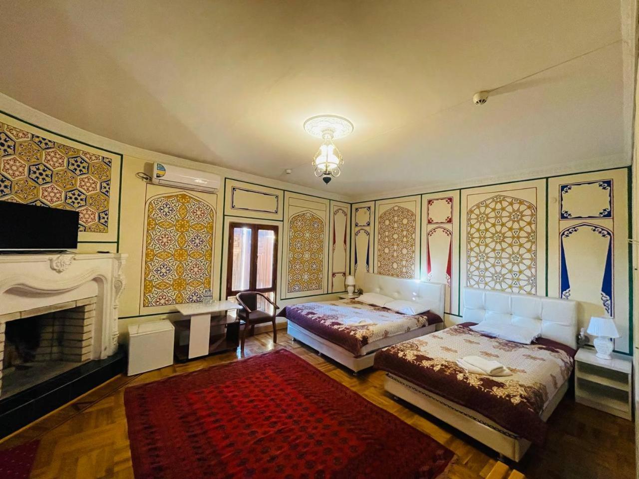 "Chor Minor" Hotel Unesco Heritage List 2 Minutes To Bukhara Old Town Square Official Partner Of The La Rosse Aroma Esterno foto